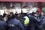 СОФИЯ - МРРБ - Сблъсъци между полиция и протестиращи от "Възраждане"