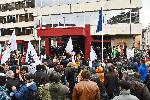 СОФИЯ - МРРБ - Сблъсъци между полиция и протестиращи от "Възраждане"