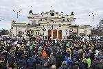 СОФИЯ - Протест срещу наредбата за касовите апарати
