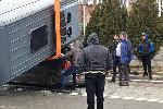 СОФИЯ - ЖК Младост - Катастрофа с училищен бус