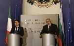 Премиерът Борисов: Италия е важен партньор за  България в ЕС и съюзник в НАТО
