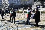 Малоброен протест на фенове на „Левски” пред парламента