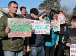 Русе - Протестен автопоход в подкрепа на семейството на бебето Катерина
