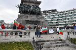 Противници на споразумението  СЕТА се събраха на протест