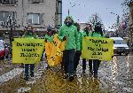 София - Протест на Грийнпийс