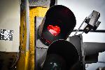 Светофари в центъра на София светнаха със сърчица за Свети Валентин