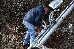 Срязаха камера на тол системата край Бистрица