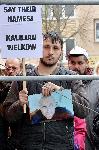 Германия - Ханау - Митинг срещу ксенофобията