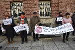 София - Протест пред Министерството на правосъдието