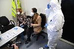 София - Учение на Летището за справяне с коранавируса