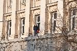 София - Медицински сестри - Протест - Барикада на прозорец - Партиен дом