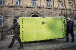 София - Медицински сестри - Протест - Барикада на прозорец - Партиен дом