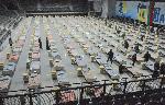 Военните изградиха за три часа полева болница с 300 легла в Русе