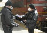 Централна гара Бургас - Пандемия коронавирус - Измерване температурата на пътници