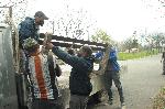 Бургас - Извънредно положение - Премахване на пейки