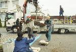 Бургас - Извънредно положение - Премахване на пейки