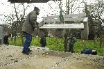 Бургас - Извънредно положение - Премахване на пейки