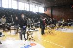 Бургас - Пандемия коронавирус - Заседание на Общински съвет - Бургас в спортна зала