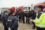 Хасково - Пандемия коронавирус - Временен паркинг на ТИР-ове