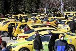 София - Протест на таксиметрови шофьори