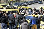 София - Протест на таксиметрови шофьори