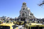 София - Протест на таксиметрови шофьори