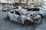 Опожариха лек автомобил на паркинг в Бургас