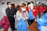 БЧК раздаде допълнително хранителни продукти от първа необходимост на уязвими хора