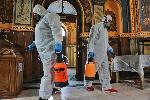 Варна - Дезинфекция на църква