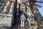 София - Дезинфекция на църкви