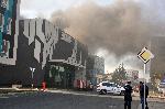 Пожар в складова база на магазин "Зора" в Бургас