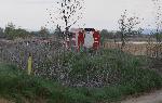 Село Негован, София - Пожар на сухи треви и храсти край езерото