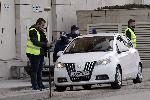 София - Инспекция на кръстовището на бул. Черни връх и ул. Сребърна