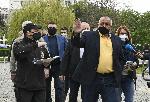 Бойко Борисов инспектира как се организира престоящото в понеделник пропускане в Южния парк