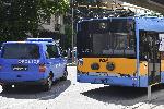 Инцидент с тролей и линейка в центъра на София