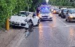 Порше и джип БМВ катастрофираха на кръстовище до Ловния парк в София