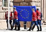 София – Издигане знамето на Европа пред Президентството