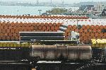 Бургас - Тръби за "Балкански поток"