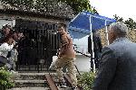 София - Александър Деянов - Скилър пред ареста на "М-р Г. Векилски"