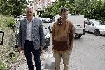 София - Александър Деянов - Скилър пред ареста на "М-р Г. Векилски"