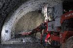 Автомагистрала „Струма“ - Инспекция на изграждането на тунел „Железница“