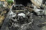 Камено, Бургас - Опожарени автомобили