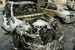 Камено, Бургас - Опожарени автомобили