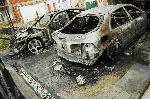 Камено, Бургас - Опожарени автомобили