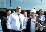 Бургас – Министерска инспекция на строителството на  зала "Арена Бургас"
