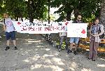 Варна - Протест на медицински сестри