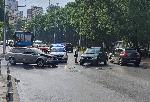 Катастрофа блокира движението около Южния парк в столицата
