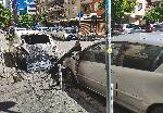 София - Запалени автомобили - Квартал "Хиподрума"