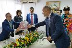 Aрхеологически обект Хераклея Синтика, Рупите - Посещение на Румен Радев