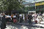 Протест в защита на Горан Благоев и "Вяра и общество" се проведе пред БНТ